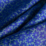 Tessuto Blu in Viscosa per abbigliamento