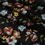 Flowers Print Apparel Fabric ST000227