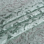 Green Cotton, Polyester, Viscose fabric for dressmaking