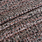Tissu Multicolor, Rose en Coton, Viscose pour vêtements