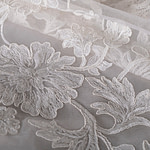 Tessuto Bianco in Cotone, Poliestere per Abbigliamento TC000790