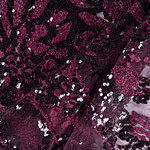 Flowers Laces-Embroidery Apparel Fabric UN001203
