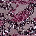 Flowers Laces-Embroidery Apparel Fabric UN001203