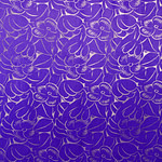 Tessuto Viola in Poliestere, Seta, Viscosa per abbigliamento