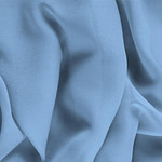 Tessuto Georgette Blu Fiordalisio in Seta per Abbigliamento UN000453