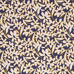 Blue, White, Yellow Cotton fabric for dressmaking