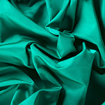 Green silk radzemire fabric for couture | new tess