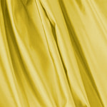 Lemon yellow silk duchesse satin fabric for dress - new tess