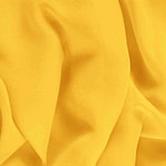 Sun Yellow Silk Georgette Apparel Fabric