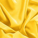 Tissu Couture Crêpe de Chine Jaune soleil en Soie
