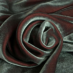 Gray silk and viscose velvet for dressmaking - new tess