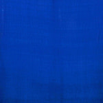 Cerulean blue silk and viscose velvet fabric for dressmaking
