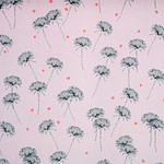 Tessuto Georgette Fiori Soffioni ST000243 per Abbigliamento