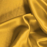 Oil Yellow Silk Crêpe Satin Apparel Fabric