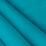 Turquoise Blue Linen Linen Canvas Apparel Fabric