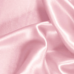 Quartz Pink Silk Crêpe Satin Apparel Fabric