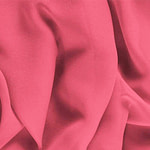 Tessuto Georgette Geranio per Abbigliamento