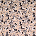 Tissu Crepe Se Viola K00805 Gris, Rose en Soie