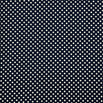 Tessuto Crepe Se Omnibus Pois 201102 Bianco, Blu in Seta