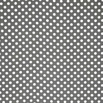 Gray, White Silk Polka Dot Fabric - Crepe Se Ominibus Maxi Pois 201906