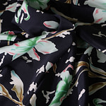 Tessuto Crepe Seta Lilium ST000198 per Abbigliamento