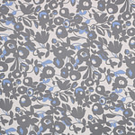 Tessuto Georgette Se Fiore Anni 70 ST000213 per Abbigliamento