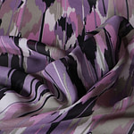 Abstract Print Apparel Fabric ST000218