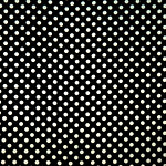 Tissu Raso Se Ominibus Pois 201901 Blanc, Noir en Soie