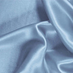 Tessuto Crepe Satin Fiordalisio per Abbigliamento