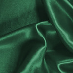 Shaded Spruce Green Silk, Stretch Silk Satin Stretch Apparel Fabric