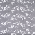 White embroidered tulle with ramage pattern | new tess bridal fabrics