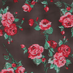Flowers Jacquard Apparel Fabric UN001111