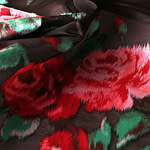 Flowers Jacquard Apparel Fabric UN001111