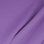 Iris Purple Wool Wool Double Crêpe Apparel Fabric