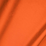 Tangerine Orange Cotton, Stretch Cotton sateen stretch Apparel Fabric