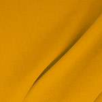 Ochre Yellow Wool Wool Double Crêpe Apparel Fabric