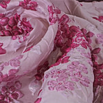 Fuxia, Pink Woven Fabric - Jacquard 001