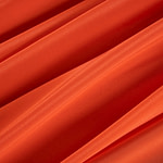 Tissu Couture Crêpe de Chine Orange corail en Soie