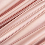 Freesia Pink Silk Crêpe Satin Apparel Fabric