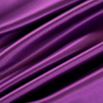 Cardinal Purple Silk Crêpe Satin Apparel Fabric