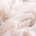 Jasmine pink chiffon silk fabric | new tess