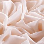 Jasmine pink crêpe de chine fabric | new tess