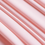 Quartz pink silk crêpe de chine fabric | new tess