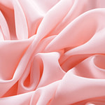 Quartz pink silk crêpe de chine fabric | new tess