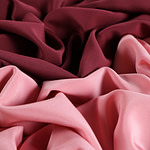 Phard pink crêpe de chine fabric | new tess