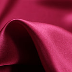 Cerise purple crêpe back satin fabric | new tess