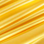 Sun Yellow Silk Crêpe Satin Apparel Fabric