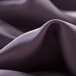 Pewter silver crêpe back satin fabric in pure silk | new tess