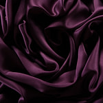 Aubergine purple crêpe back satin fabric in pure silk | new tess