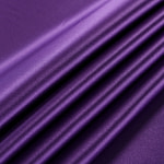 Tessuto Crepe Satin Ametista per Abbigliamento